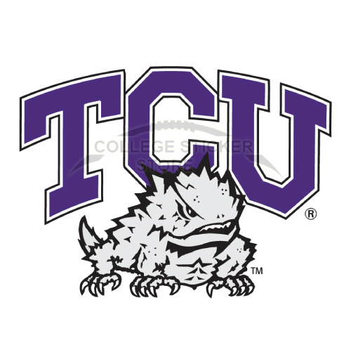 Homemade TCU Horned Frogs Iron-on Transfers (Wall Stickers)NO.6423